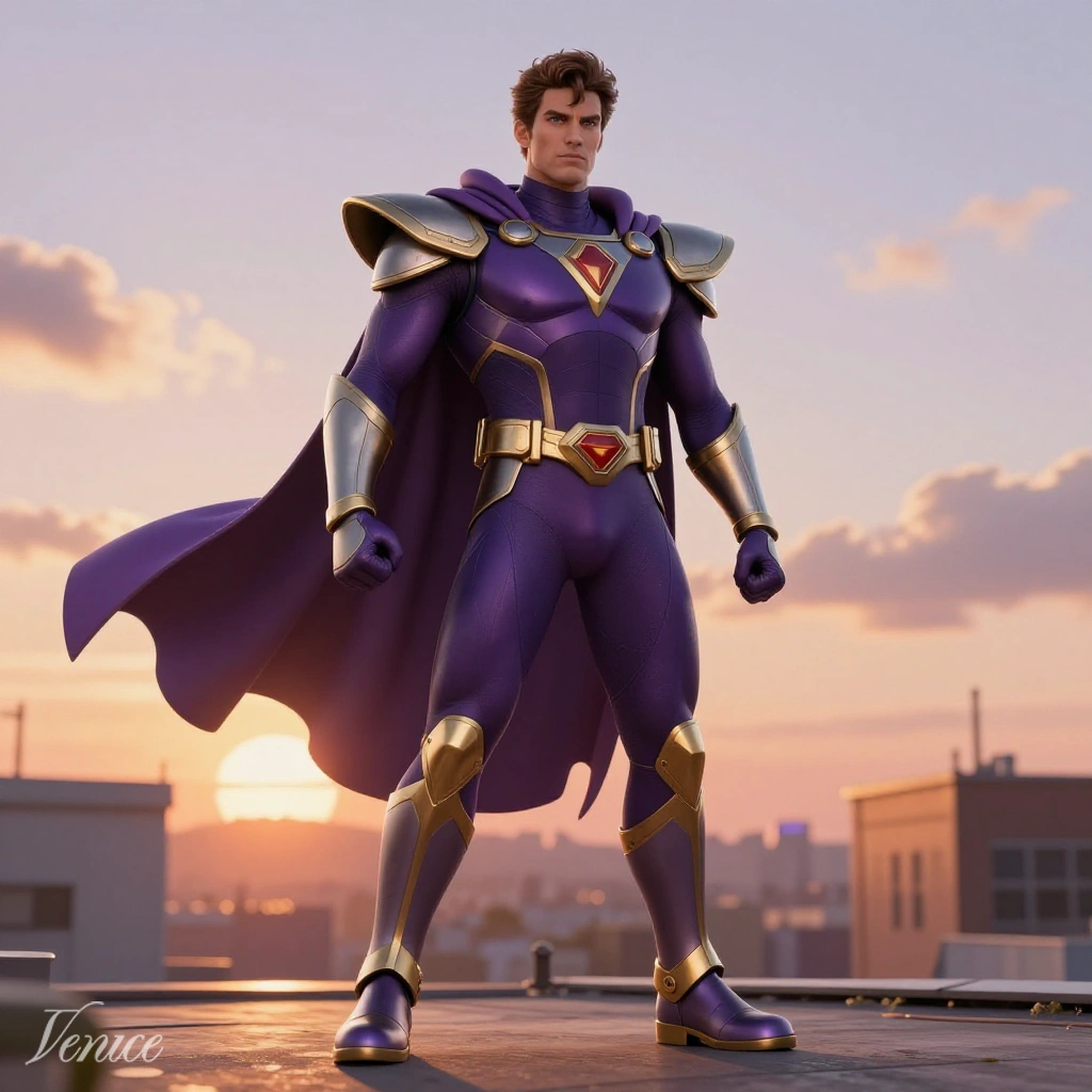 The Hero by Z-Image Turbo