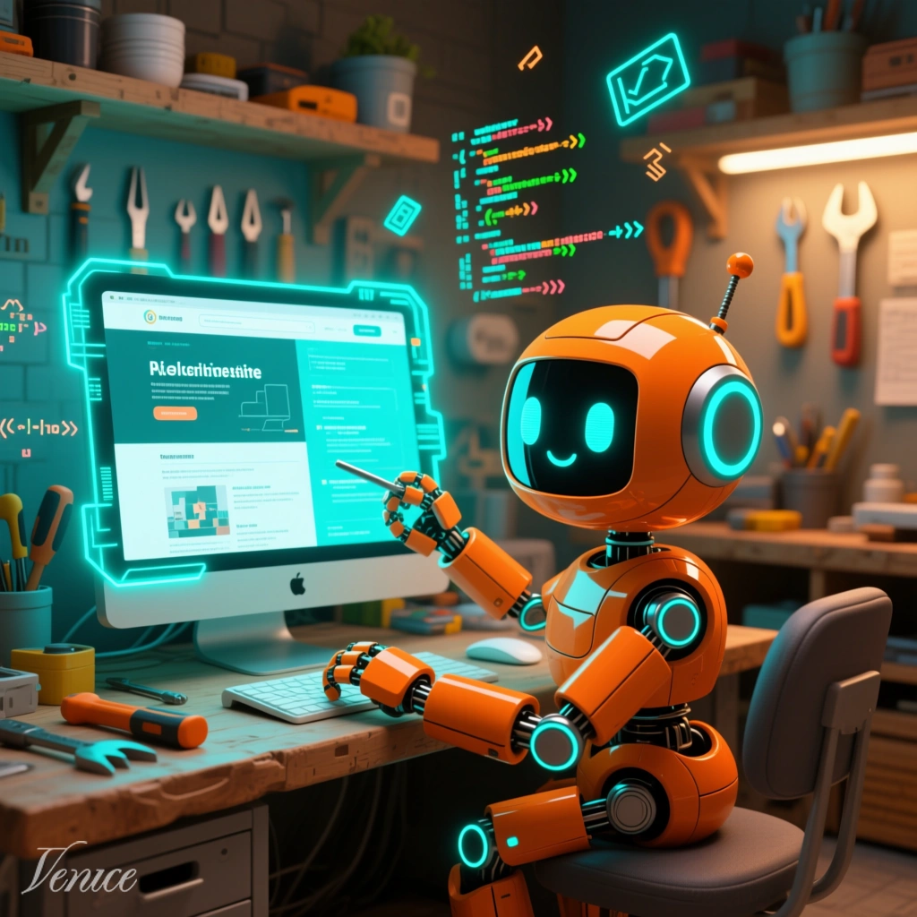 The Sidekick's Workshop by Qwen Image