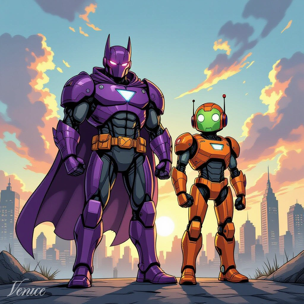 Hero & Sidekick by HiDream